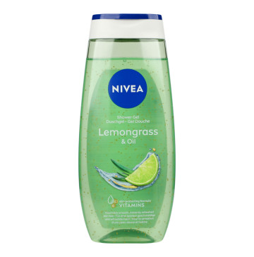Гель для душу Лемонграс та олія Nivea 250мл