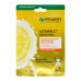 Маска для тьмяного та нерівномірного тону шкіри обличчя тканинна з вітаміном С Skin Naturals Garnier 28г