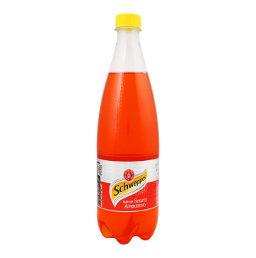 Напій безалкогольний сильногазований на ароматизаторах Spritz Aperitivo Schweppes п/пл 750мл