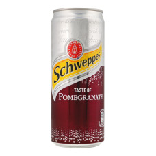 Напій безалкогольний сильногазований на ароматизаторах Pomegranate Schweppes з/б 330мл