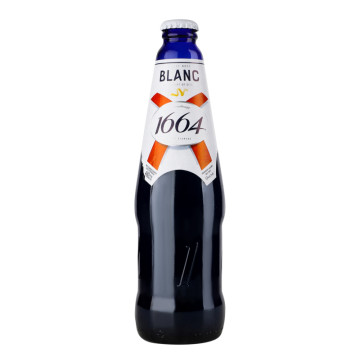 Пиво спеціальне 460мл 4.8% світле пшеничне пастеризоване Blanc Kronenbourg 1664 пл