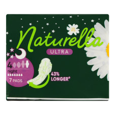 Прокладки гігієнічні ароматизовані Night Ultra Naturella 7шт