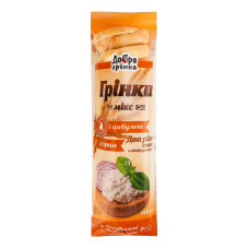Грінки з цибулею з сиром Мікс Добра грінка м/у 110г