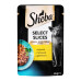 Корм консервований для дорослих котів З куркою у соусі Select Slices Sheba д/п 85г