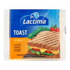 Сир плавлений 36.2% скибочки Toast Lactima м/у 8х16.25г