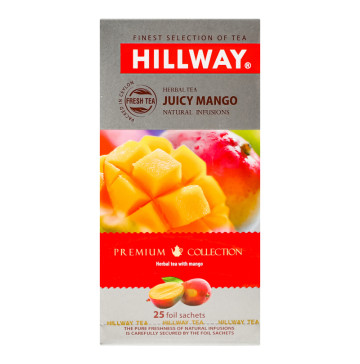 Напій чайний з манго Exclusive Hillway к/у 25х1.5г