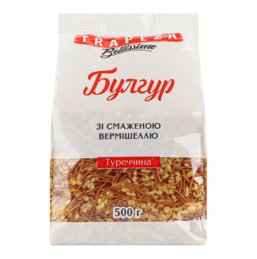 Булгур зі смаженою вермішеллю Trapeza м/у 500г