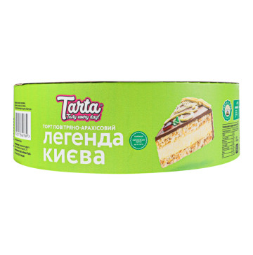 Торт повітряно-арахісовий Легенда Києва Tarta к/у 850г