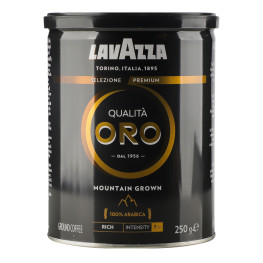 Кава натуральна смажена мелена Mountain Grown Qualita Oro Lavazza з/б 250г