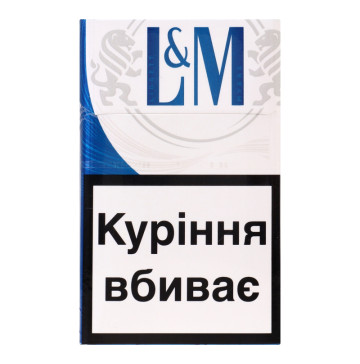 Сигарети з фільтром L&M Blue Label 20шт