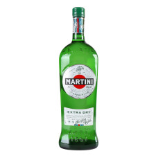 Вермут 1л 18% білий сухий Extra Dry Martini пл