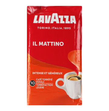 Кава натуральна смажена мелена ІL Mattino Lavazza в/у 250г