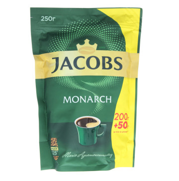 Кава натуральна розчинна сублімована Monarch Jacobs д/п 250г