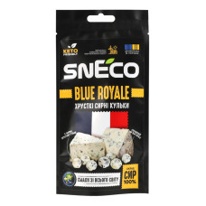 Кульки сирні хрусткі Blue royale Sneco д/п 14г