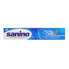 Паста зубна Комплексний догляд Total Care Sanino 90мл