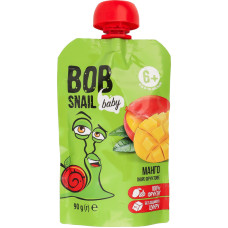 Пюре для дітей від 6міс фруктове Манго Baby Bob Snail д/п 90г
