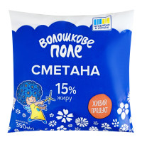Сметана 15% Волошкове поле м/у 350г