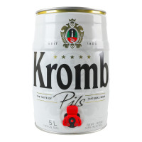 Пиво 5л 4.8% світле фільтроване пастеризоване Pils Krombacher кег