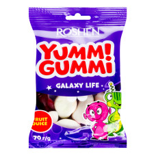 Цук Рошен yummi gummi galaxy life 70г