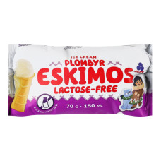 Морозиво пломбір безлактозний Eskimos Rud м/у 70г
