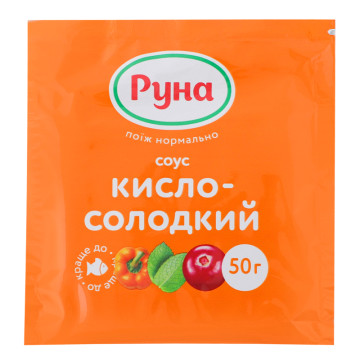 Соус Кисло-солодкий Руна м/у 50г