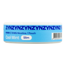 Подушечки нікотиновмісні 9мг ZYN Slim Cool mint 20х0.68г Подушечки нікотиновмісні 9мг ZYN Slim Cool mint 20х0.68г