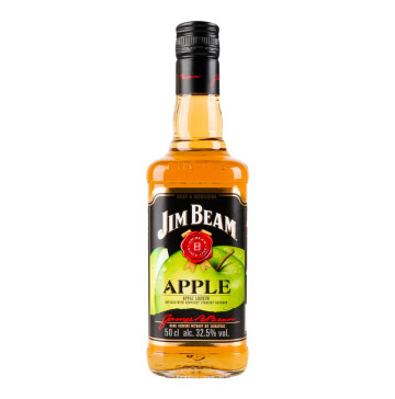 Лікер міцний Jim Beam Apple 32.5% с/пл 500мл