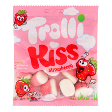 Мармелад жувальний зефірний Strawberry Kiss Trolli м/у 100г
