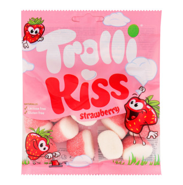 Мармелад жувальний зефірний Strawberry Kiss Trolli м/у 100г