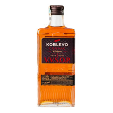 Коньяк 0.25л 40% ординарний 5 зірок V.V.S.O.P. Koblevo пл