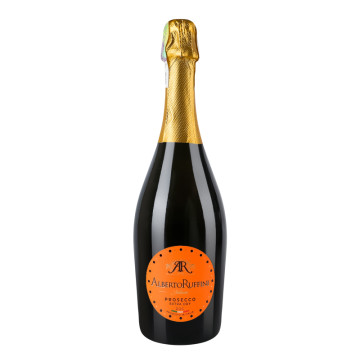 Вино ігристе 0.75л 11% біле екстра сухе DOC Prosecco Alberto Ruffini пл
