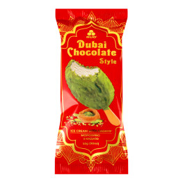 Морозиво пломбір ескімо з кадаїф Dubai chocolate style Rud м/у 55г