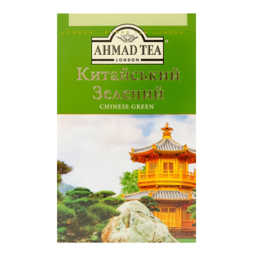 Чай зелений байховий листовий Chinese Ahmad Tea к/у 100г