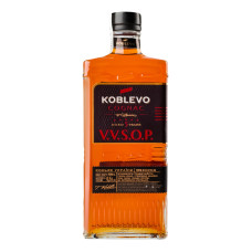 Коньяк 0.5л 40% ординарний 5 зірок V.V.S.O.P. Koblevo пл