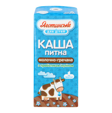 Каша 2% для дітей від 6міс молочно-гречана Яготинське для дітей т/п 200г