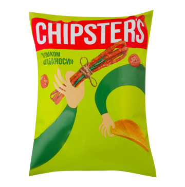 Чіпси картопляні Кабаноси Chipster's м/у 120г