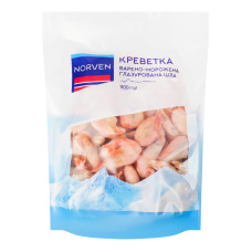 Креветка ціла глазурована 80/100 Norven в/м д/п 900г