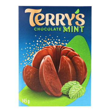 Апельсин шоколадний м'ятний Terry's к/у 145г