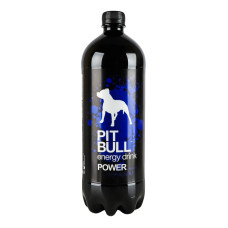 Напій енергетичний безалкогольний сильногазований Power Pit Bull п/пл 1л