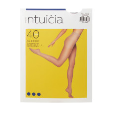 Колготки жіночі Intuicia Classic 40den 5-6 black