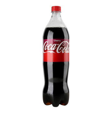 Напій безалкогольний сильногазований на ароматизаторах Cherry Coca-Cola п/пл 1.25л