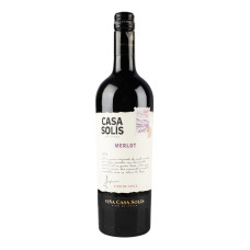 Вино 0.75л 13% червоне сухе Merlot Casa Solis пл
