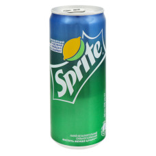 Напій безалкогольний сильногазований на ароматизаторах Sprite з/б 330мл