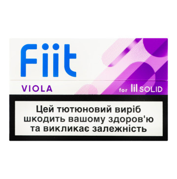 Виріб тютюновмісний для електричного нагріву for Lil Solid Viola Fiit 20шт