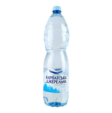 Вода мінеральна негазована Карпатська Джерельна п/пл 1.5л
