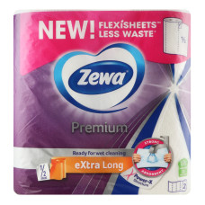 Рушники кухонні 2-х шарові Extra Long Premium Zewa 2шт