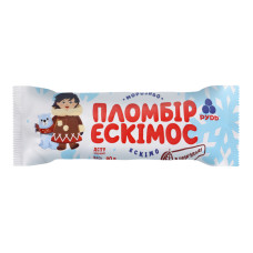 Морозиво пломбір Ескімос Рудь м/у 80г