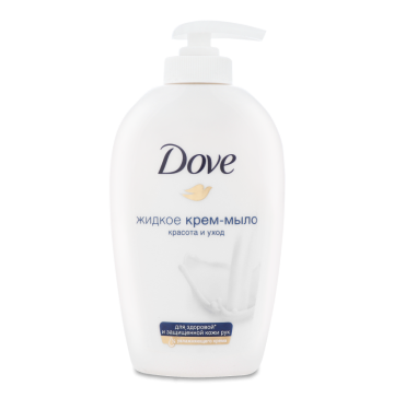Крем-мило рідке Краса та догляд Dove 250мл