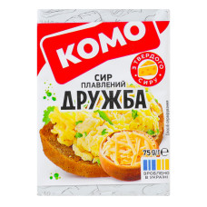 Сир плавлений 35% Дружба Комо м/у 75г