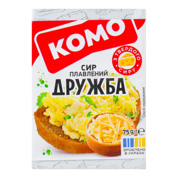 Сир плавлений 35% Дружба Комо м/у 75г